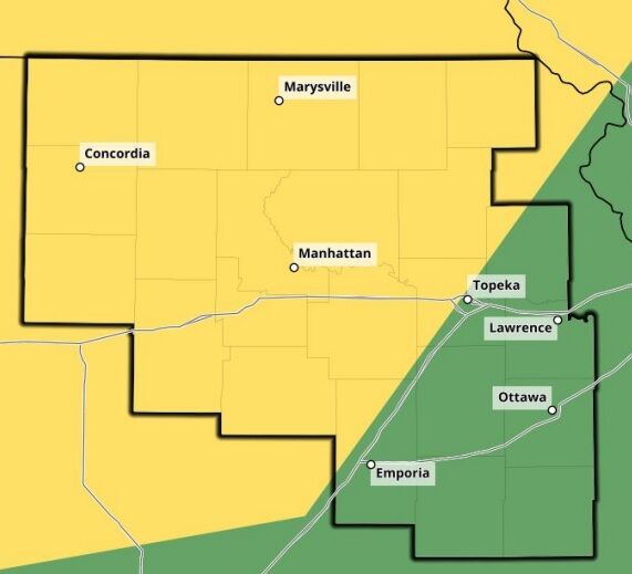 Severe storm map - 5.11.22